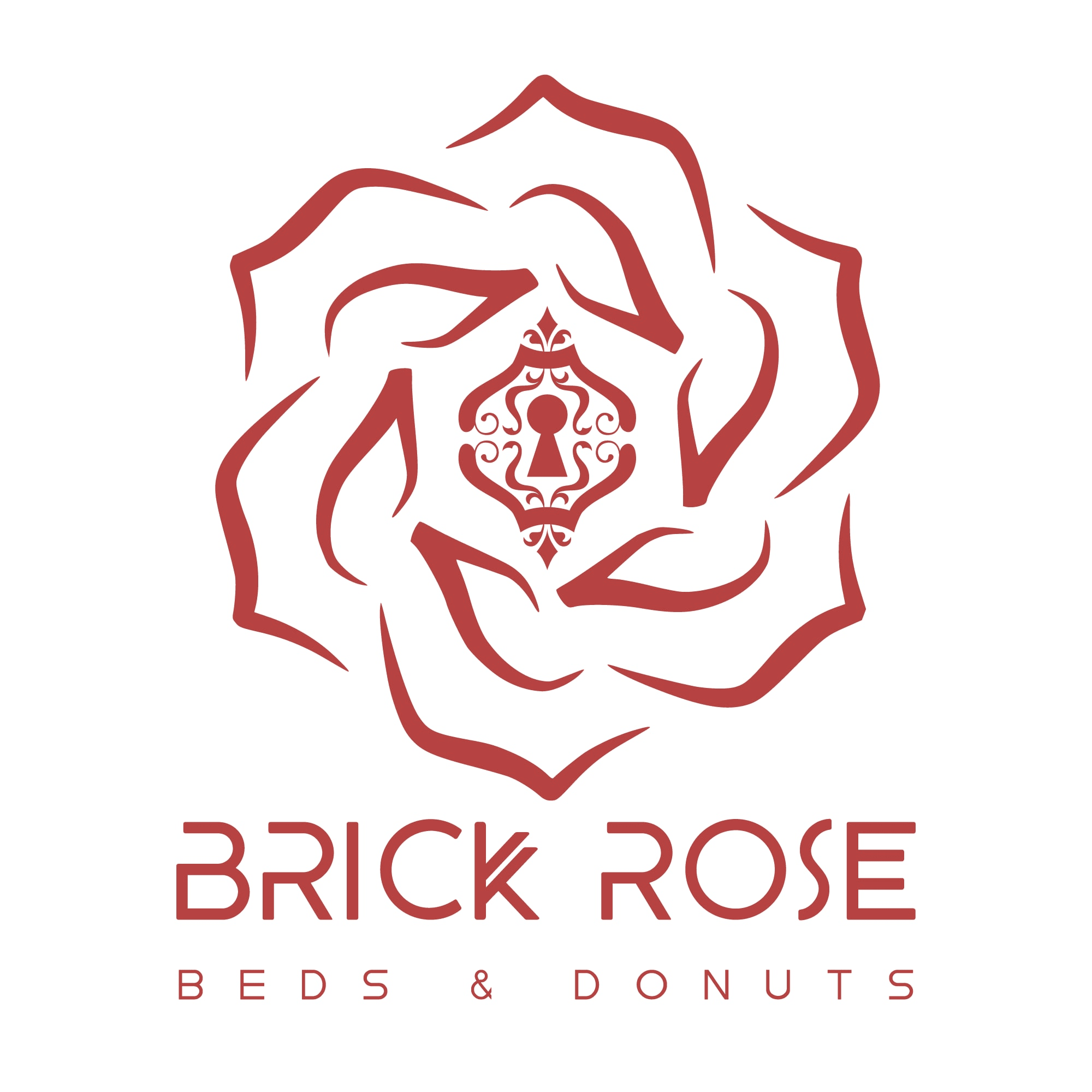 Brick Rose Beds & Donuts