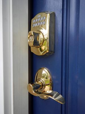 Keyless entry electronic door locks